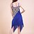 cheap Latin Dancewear-Latin Dance Dress Sequin Tassel Women&#039;s Training Performance Sleeveless Polyester