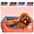 זול מיטות כלבים ושמיכות-מיטה לחיות מחמד צורת תיבה חמודה פוליאסטר צבע הרב לחתולים כלבים 58 * 45 * 14 סנטימטר / 23 * 18 * 6 אינץ &#039;