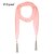 cheap Necklaces-D Exceed Fashion Solid Chiffon Jewelry Scarves Winter Artesanato Women Warm Tassel Scarf Necklace Head Cachecol