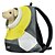 ieftine Esențiale Călătorie Câini-Pisici Câine Rucsac de călătorie Carrier Bag Portabil Respirabil Material Textil Galben Rosu Albastru