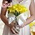 abordables Fleurs de mariage-Fleurs de mariage Bouquets Mariage Polyester / Mousse / Satin 30cm