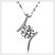 cheap Necklaces-Pendant Necklace Pendant Party Work Casual Sterling Silver Rhinestone Silver Screen Color Necklace Jewelry For