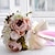 cheap Wedding Flowers-Wedding Flowers Bouquets Wedding Lace / Silk / Organza 9.84&quot;(Approx.25cm)