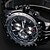 abordables Montres-Hommes Montre Bracelet Quartz Quartz Japonais Calendrier Acier Inoxydable Bande Noir Argent Marque CURREN