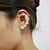 cheap Ear Cuffs-Women&#039;s Ear Cuff Flower Butterfly Animal Luxury Rhinestone Imitation Diamond Earrings Jewelry For Wedding Party Daily Casual Sports