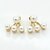 cheap Earrings-Women&#039;s Crystal Stud Earrings Jacket Earrings European Fashion 18K Gold Plated Pearl Imitation Pearl Earrings Jewelry For / Imitation Diamond / Rhinestone / Austria Crystal