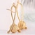 זול עגילים אופנתיים-בגדי ריקוד נשים עגילי טיפה ארוך חרוזים טיפה נשים אלגנטית Italian ציפוי זהב עגילים תכשיטים זהב עבור