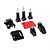 cheap Accessories For GoPro-universal black a set helmet side video shoot installation accessories for camera gopro