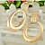 cheap Earrings-Women&#039;s Drop Earrings Statement Fashion Gold Plated Earrings Jewelry Screen Color For