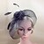 cheap Headpieces-Feather / Net Fascinators / Flowers / Birdcage Veils with 1 Wedding / Special Occasion Headpiece