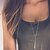 cheap Necklaces-Women&#039;s Pendant Necklace Y Necklace Bar Dainty Ladies Simple Fashion Alloy Necklace Jewelry For Party Casual Daily / Long Necklace