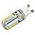cheap LED Bi-pin Lights-Zweihnder LED Bi-pin Lights 450 lm G9 C35 64 LED Beads SMD 3014 Decorative Warm White 220-240 V / 1 pc