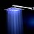 levne LED sprchové hlavice-Současné Dešťová sprcha Pochromovaný vlastnost for  LED / Déšť / Šetrný vůči životnímu prostředí , Sprchová hlavice
