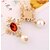 abordables Boucle d&#039;Oreille-Femme Zircon Boucle d&#039;Oreille Pendantes Dangling Dangle Mode Perle Imitation de perle Zirconium Des boucles d&#039;oreilles Bijoux Écran couleur Pour