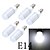 billige Kornpærer med LED-5pcs 3.5 W 3000/6500 lm E14 / E26 / E27 LED-kornpærer T 69 LED perler SMD 5730 Varm hvit / Kjølig hvit 220-240 V / 5 stk. / RoHs