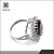 tanie Modne pierścionki-Duże pierścionki Modny Kolorowy Cyrkon Cyrkonia Powłoka platynowa Imitacja diamentu Biżuteria Na Impreza 1szt