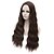 Недорогие Парики из искусственных волос-Искусственные волосы парики Естественные кудри Без шапочки-основы Черный