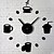 お買い得  DIY壁掛け時計-高品質のファッション創造的人格楽しいプロセスアクリルデジタルウォールクロック