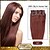 olcso Csatos póthajak-Febay Felcsatolható Human Hair Extensions Egyenes Emberi haj Fényes szőke