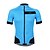 cheap Women&#039;s Cycling Clothing-Arsuxeo Men&#039;s Short Sleeve Cycling Jersey - Red Light Blue Light Green Bike Jersey Top Breathable Quick Dry Anatomic Design Sports Polyester Mountain Bike MTB Road Bike Cycling Clothing Apparel