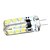 billiga LED-bi-pinlampor-10 st 3 W LED-lampor med G-sockel 200 lm G4 T 24 LED-pärlor SMD 2835 Dekorativ Julbröllopsdekoration Varmvit Kallvit 12 V / RoHs / CE