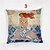 levne Potahy na ozdobné polštáře-mořská panna princezna dekorativní polštář kryt (17 * 17 palců)