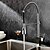 cheap Kitchen Faucets-Kitchen faucet - One Hole Chrome Pull-out / ­Pull-down Deck Mounted Contemporary Kitchen Taps / Brass / Single Handle One Hole