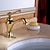 Недорогие Смесители для раковины в ванной-Ванная раковина кран - FaucetSet Хром По центру Одно отверстие / Одной ручкой одно отверстиеBath Taps / Латунь