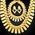 זול סט תכשיטים-סט תכשיטים עגילים צמודים Collar גיאומטרי נשים קסם וינטאג&#039; מסיבה עבודה יום יומי עגילים תכשיטים זהב / כסף עבור