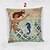 cheap Throw Pillows &amp; Covers-The Mermaid Princess Decorative Pillow Cover(17*17 inch)