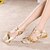 cheap Ballroom Shoes &amp; Modern Dance Shoes-Women&#039;s Modern Shoes Heel Bowknot Buckle Low Heel Silver Gold Fuchsia Buckle Kid&#039;s / Indoor / Performance / Practice / Professional