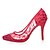 Χαμηλού Κόστους Παπούτσια Γάμου-Γυναικεία Παπούτσια Δαντέλα Άνοιξη Καλοκαίρι Γαμήλια παπούτσια Τακούνι Στιλέτο Μυτερή Μύτη Δαντέλα για Γάμου Πάρτι &amp; Βραδινή Έξοδος