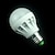 halpa Lamput-5 W LED-pallolamput 500 lm E26 / E27 A60(A19) 9 LED-helmet SMD 5630 Lämmin valkoinen Kylmä valkoinen 220-240 V 110-130 V / 1 kpl / RoHs / CCC