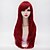 cheap Costume Wigs-Synthetic Wig Curly Style Capless Wig Red Synthetic Hair Wig