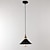 abordables Éclairages pour îlot-BriLight 22(8.8&quot;) Style mini Lampe suspendue Verre Finitions Peintes Rétro 110-120V / 220-240V