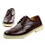 cheap Men&#039;s Oxfords-Men&#039;s Shoes Office &amp; Career/Party &amp; Evening/Casual Leather Oxfords Black/Brown/Yellow