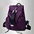 cheap Bag Sets-Women&#039;s PU Leather Nylon School Bag Travel Bag Commuter Backpack Solid Colored Outdoor Black Purple Fuchsia Blue / Bag Sets / Bag Set