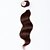 olcso Ombre copfok-Brazil haj Hullámos haj Szűz haj Precolored Hair sző Emberi haj sző Human Hair Extensions / 10A
