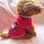 cheap Dog Clothes-Dog Shirt / T-Shirt Bone Fashion Dog Clothes Puppy Clothes Dog Outfits Red Costume for Girl and Boy Dog Cotton S M