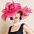 billige Partyhatter-Linfrø Kentucky Derby-hatt / Hatter med Blomst 1 stk Bryllup / Spesiell Leilighet Hodeplagg