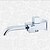 cheap Bathroom Sink Faucets-Contemporary Wall Mounted Waterfall Ceramic Valve Single Handle One Hole Chrome, Bathroom Sink Faucet