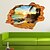 preiswerte Wand-Sticker-Stillleben Romantik Spiegel Mode Botanisch Cartoon Design Feiertage Transport 3D Wand-Sticker 3D Wand Sticker Dekorative Wand Sticker,