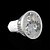 voordelige Gloeilampen-10 stuks 3 W LED-spotlampen 260 lm GU10 GU5.3 E26 / E27 3 LED-kralen Krachtige LED Decoratief Warm wit Koel wit 220-240 V / RoHs