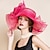 cheap Party Hats-Flax Kentucky Derby Hat / Hats with Flower 1pc Wedding / Special Occasion Headpiece