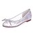 cheap Wedding Shoes-Women&#039;s Shoes Lace Spring Summer Comfort Wedding Shoes Flat Heel Pointed Toe Bowknot for Wedding Party &amp; Evening Red Pink Golden Light