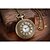 cheap Women&#039;s Watches-Women&#039;s Pocket Watch Quartz Hollow Engraving Alloy Band Bronze
