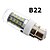 abordables Ampoules électriques-E14 G9 B22 E26/E27 Ampoules Maïs LED T 36 diodes électroluminescentes SMD 5730 Intensité Réglable Blanc Chaud Blanc Froid 300lm 2700-3500