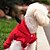 halpa Koiran vaatteet-Kissa Koira Asut Hupparit Vampyyri Cosplay Halloween Talvi Koiran vaatteet Pentu Vaatteet Koiran asut Punainen Asu yrityksestä Girl and Boy Dog Polar Fleece XS S M L XL