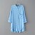cheap Women&#039;s Tops-Women&#039;s Casual Micro Elastic Long Sleeve Regular Shirt (Cotton Blends)