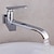 cheap Classical-Copper Kitchen Sink Faucet,Waterfall Chrome Widespread Rotatable Single Handle One Hole Kitchen Taps with Ceramic Valve Cold Water Only